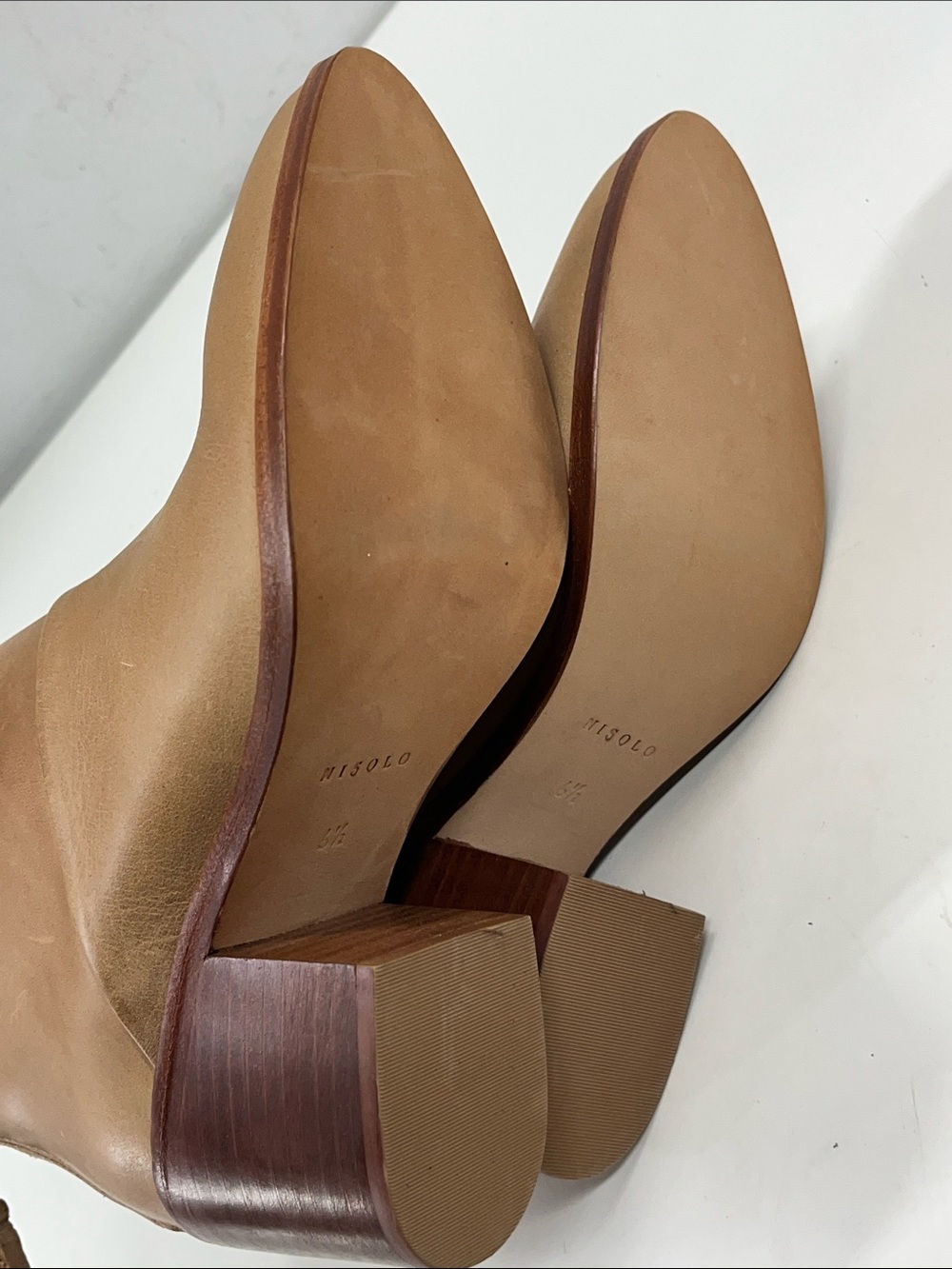 New Nisolo Dari Leather Boots Women's Size 6.5 - Picture 8 of 9